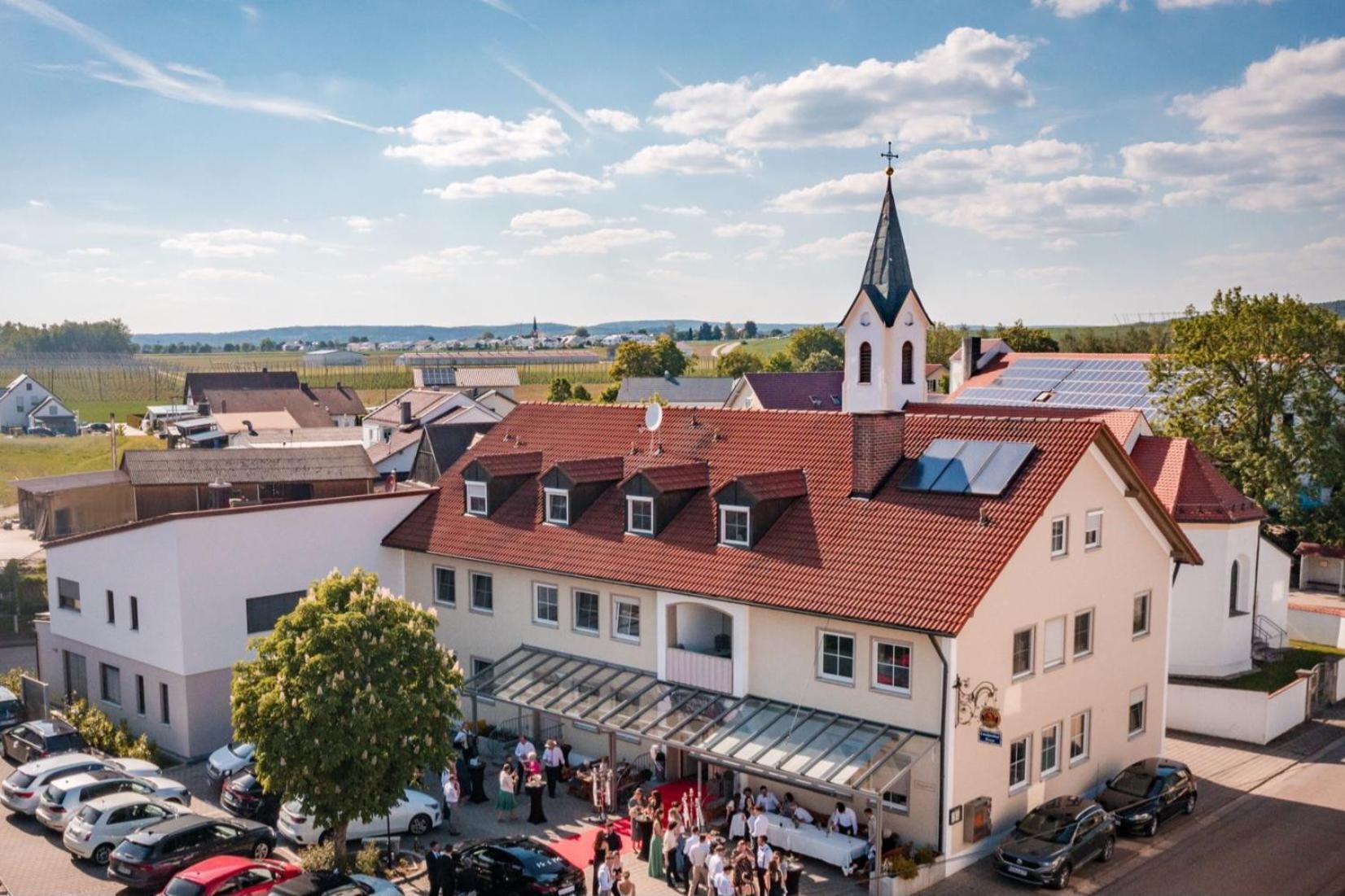 Landgasthof Braun Mindelstetten Esterno foto
